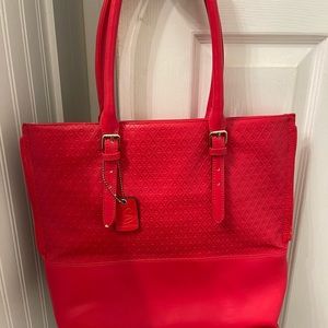 Big red purse